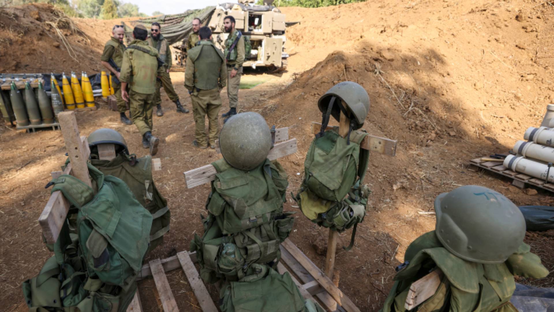 قوات الاحتلال قرب الحدود اللبناني مع الأراضي المحتلة