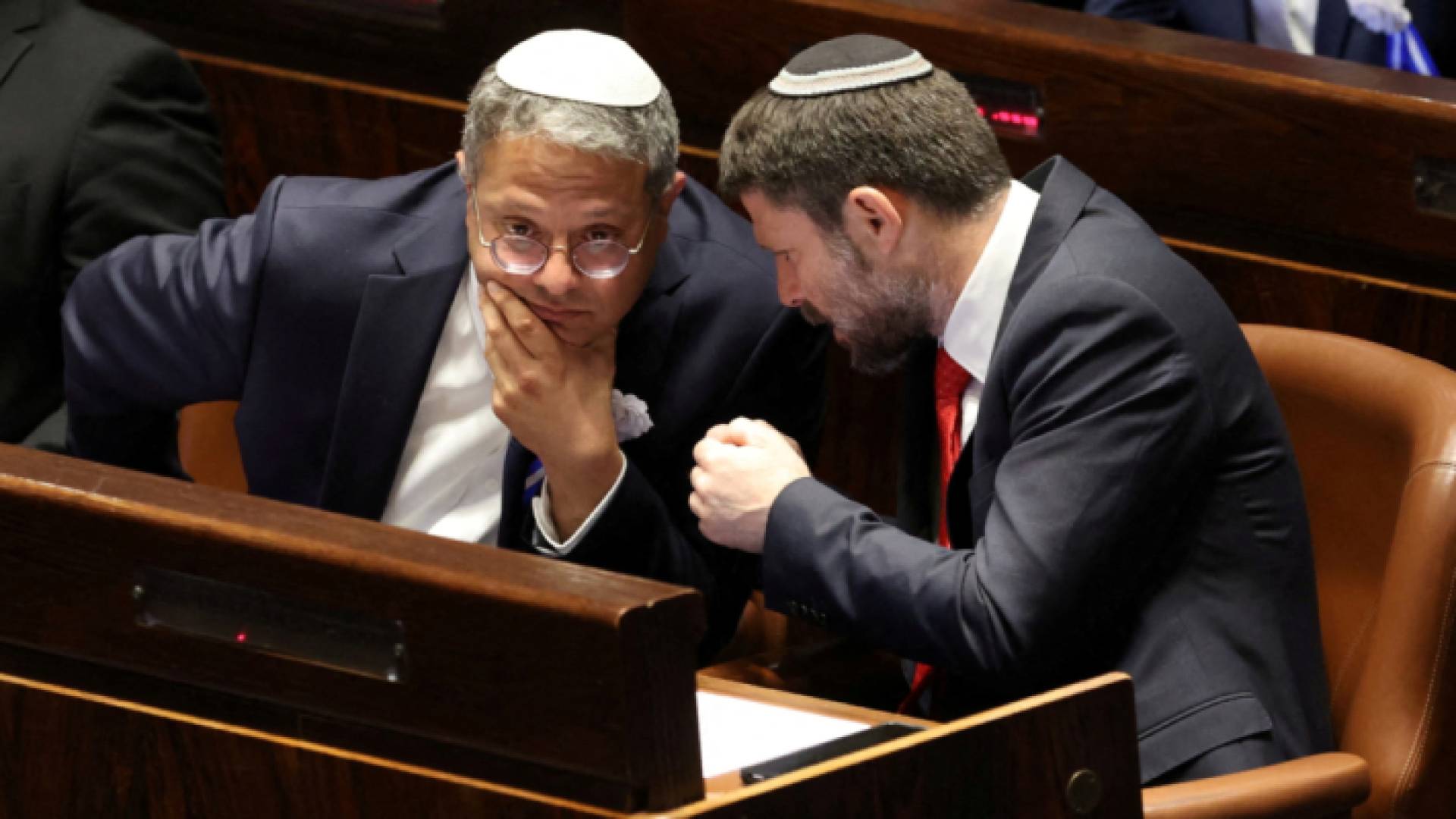 وزير المالية بحكومة الاحتلال بتسلئيل سموتريش والأمن القومي إيتمار بن غفير