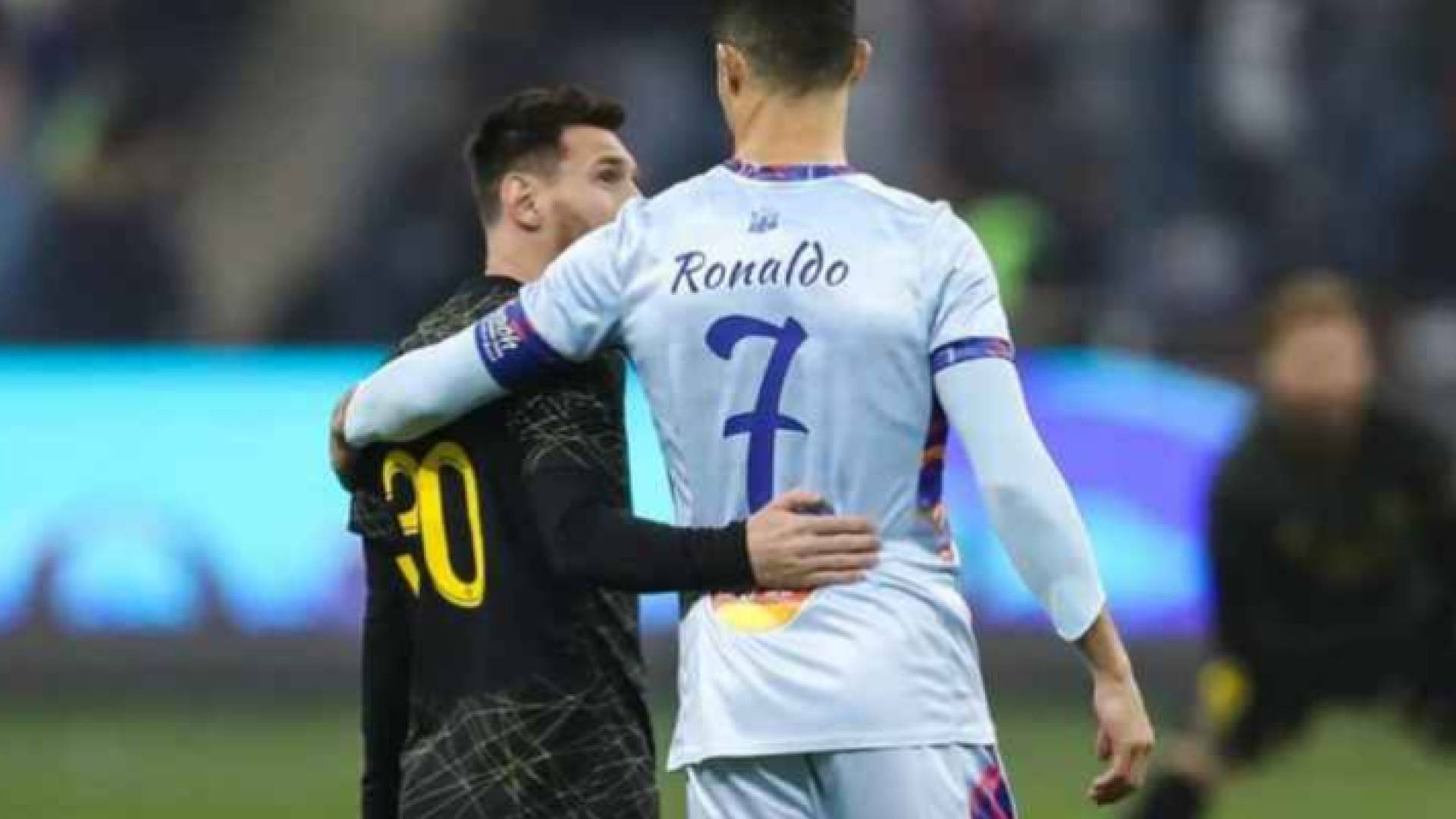 ميسي ورونالدو في لقاء سابق جمعهما في موسم الرياض