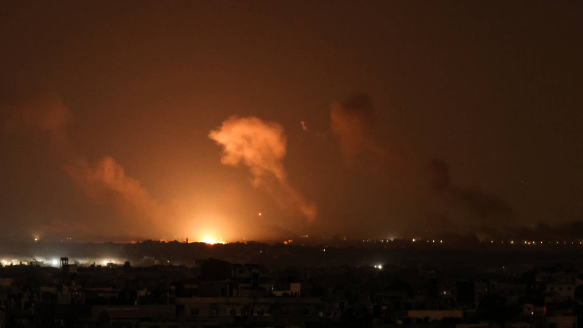 الصورة من قصف الاحتلال لقطاع غزة