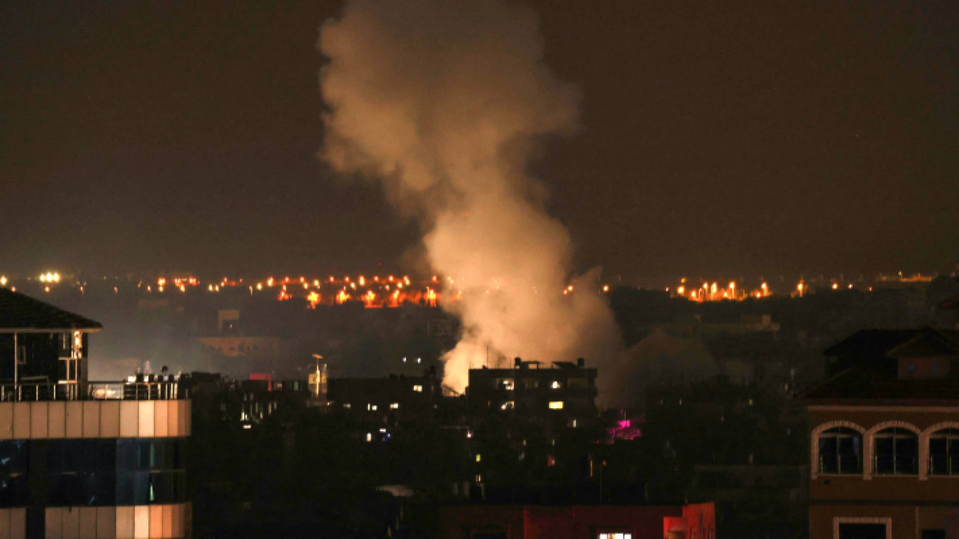 الصورة من قصف الاحتلال لقطاع غزة