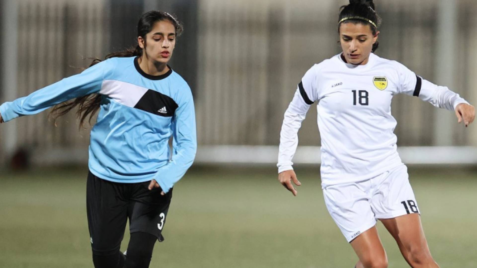 من مباراة الحسين اربد والراية