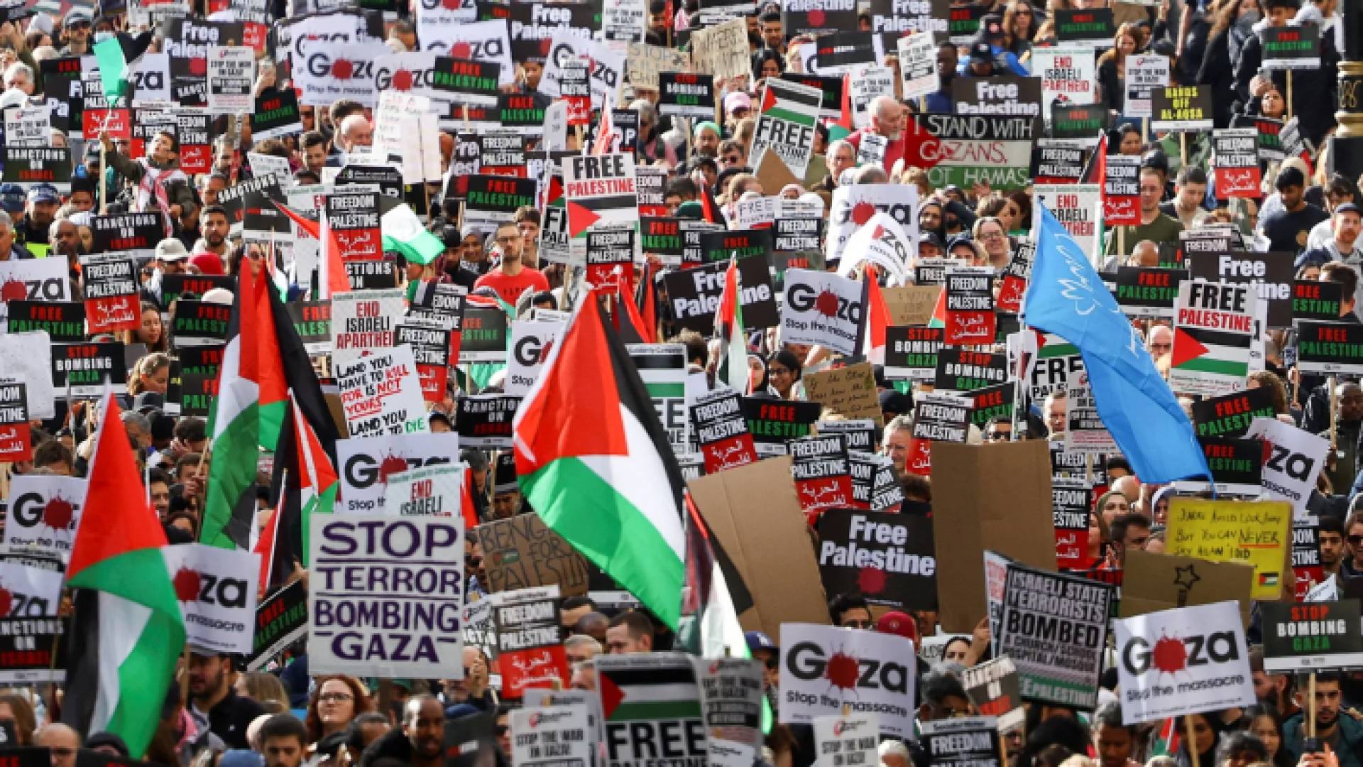 مسيرات حاشدة في برشلونة دعما لفلسطين