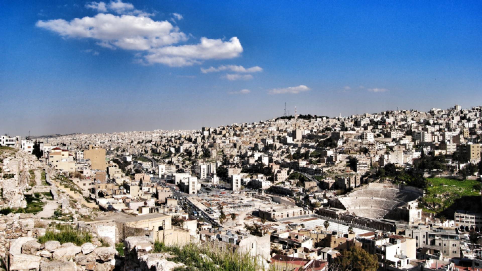 جانب من العاصمة عمان