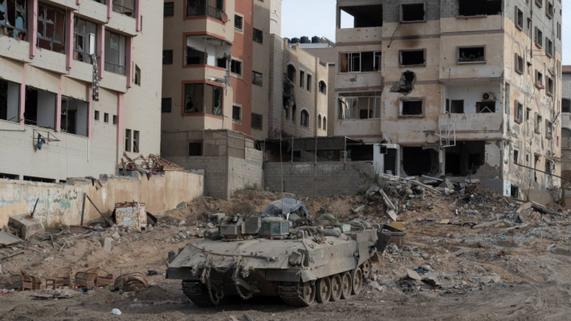 دبابة لجيش الاحتلال في قطاع غزة