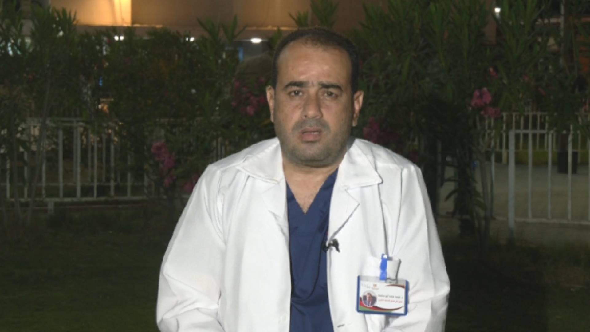 مدير مستشفى الشفاء الدكتور محمد أبو سلمية