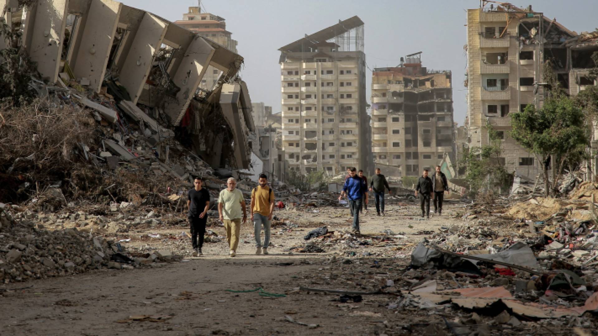 آثار الدمار في غزة