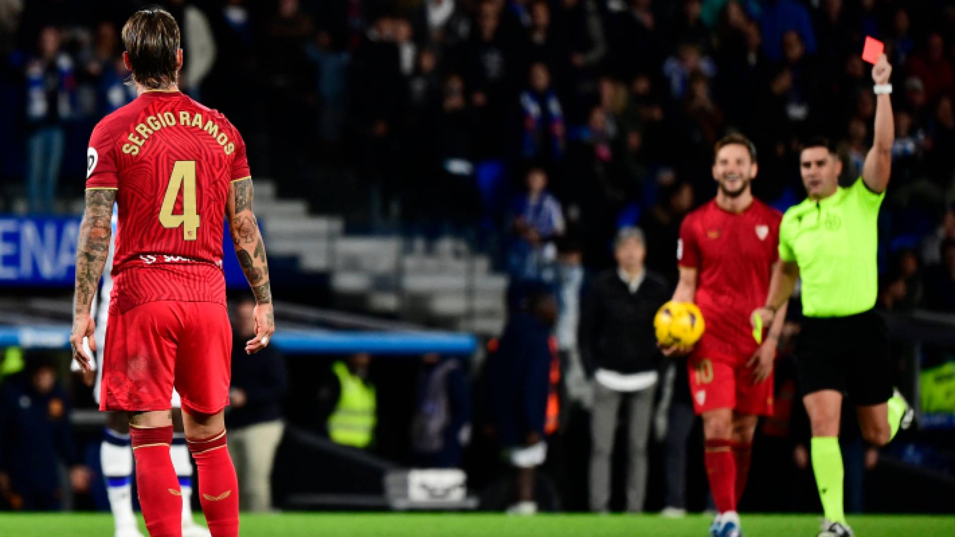 سيرجيو راموس يتعرض للطرد