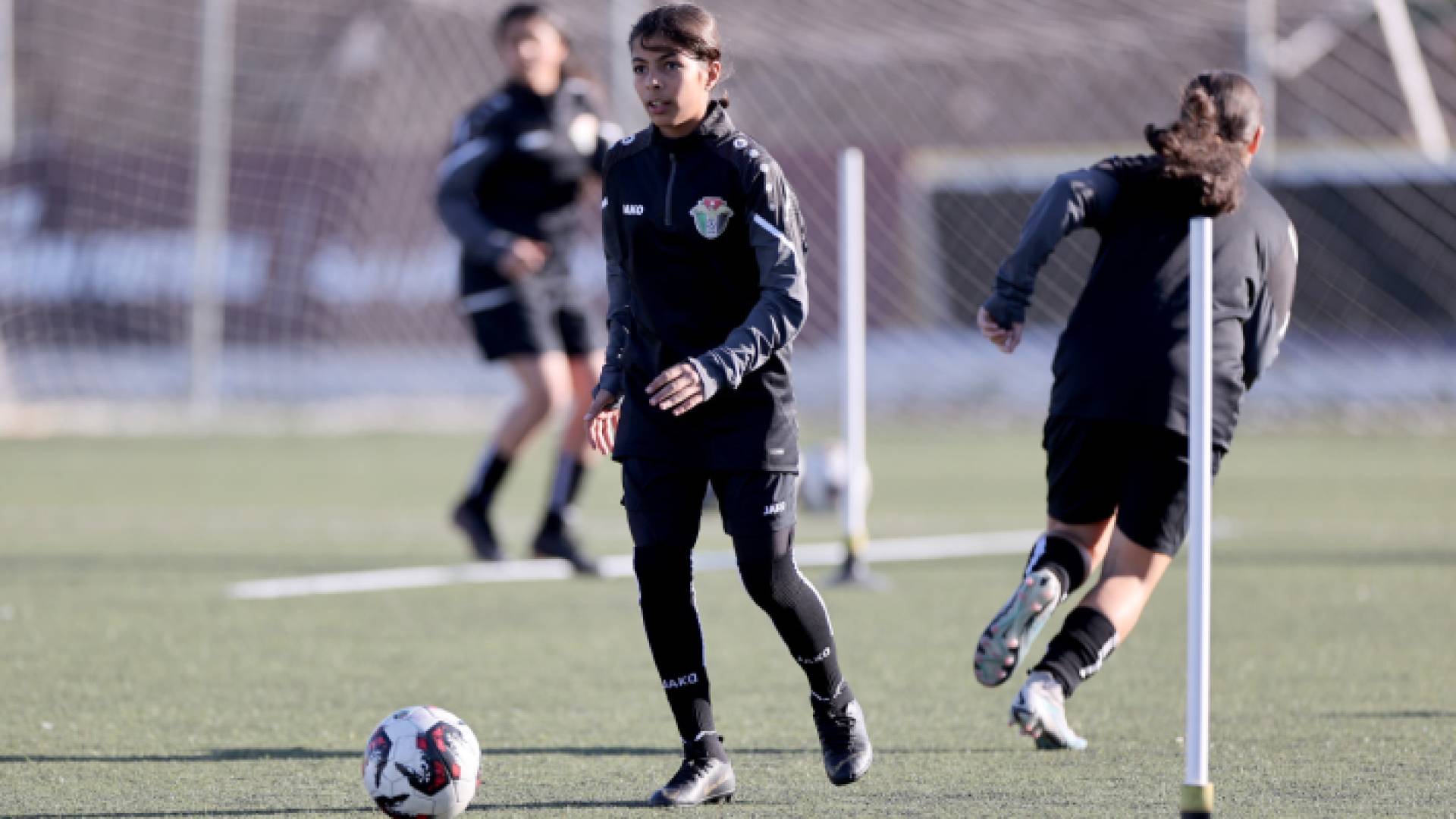 تدريبات المنتخب الوطني النسوي تحت 14