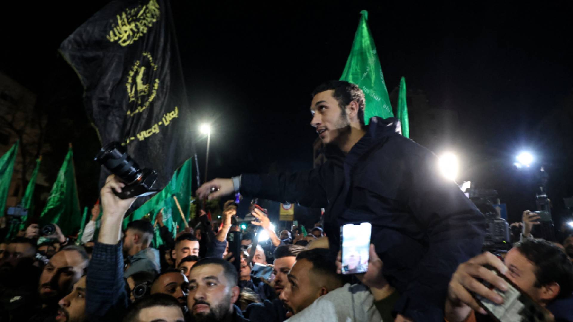 فلسطيني محرر من سجون الاحتلال