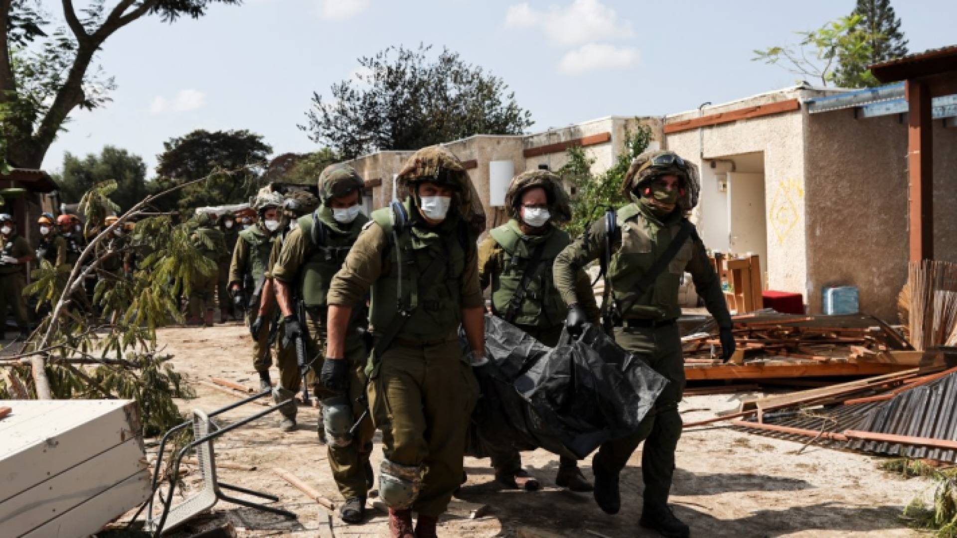 اخلاء قتلى جيش الاحتلال