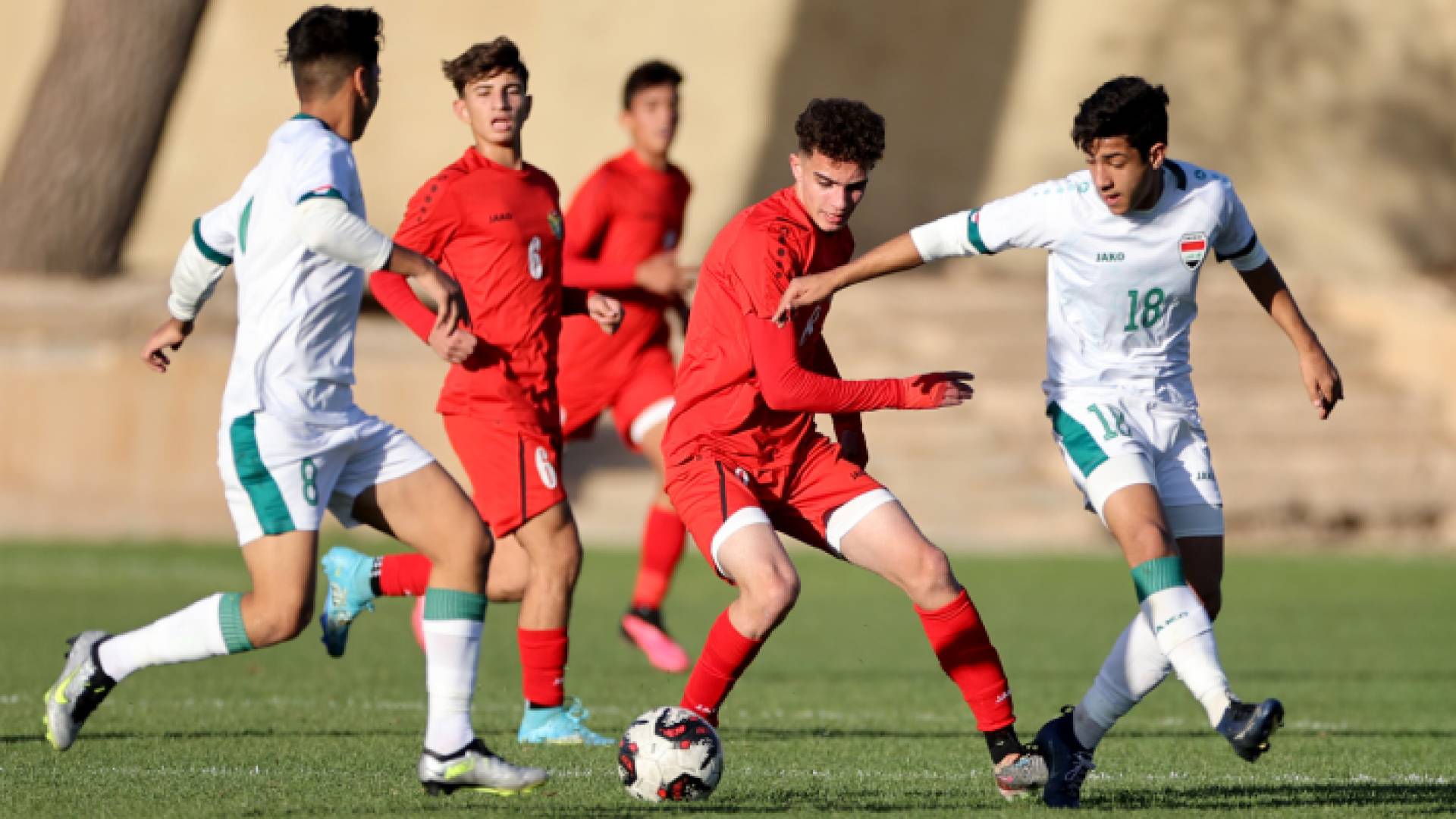 من المباراة