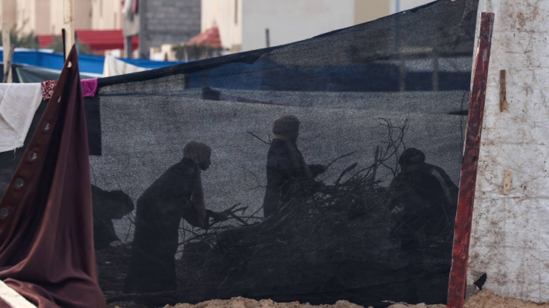 نساء غزيات في مخيمات قطاع غزة - أرشيفية