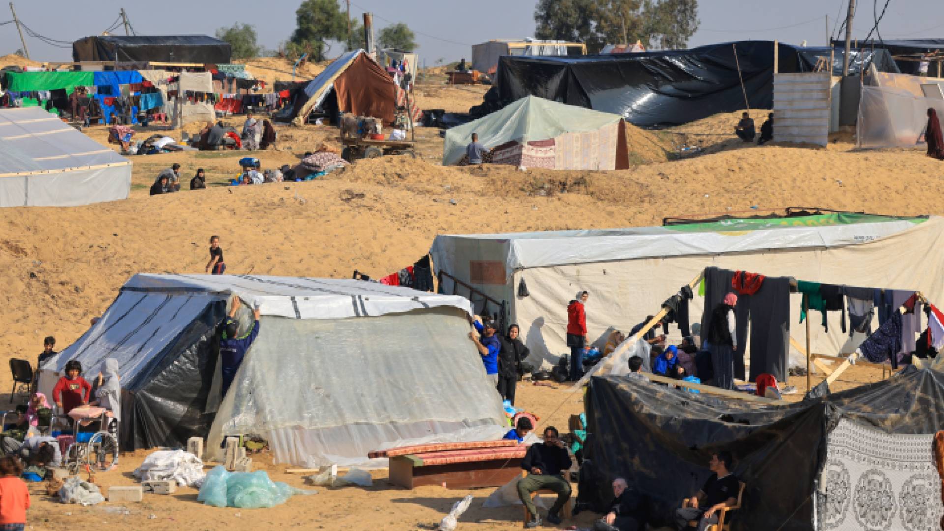 نازحون في غزة