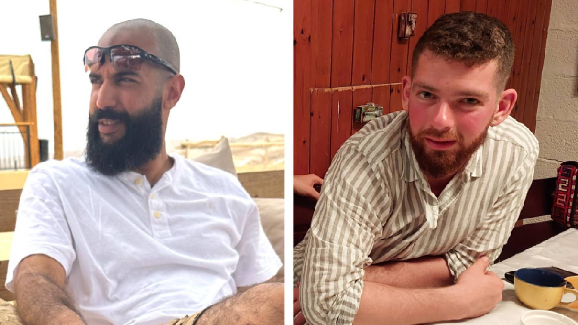 الجنديان ياهال غازيت وجيل دانيلز اللذان أعلن جيش الاحتلال مقتلهما في معارك غزة