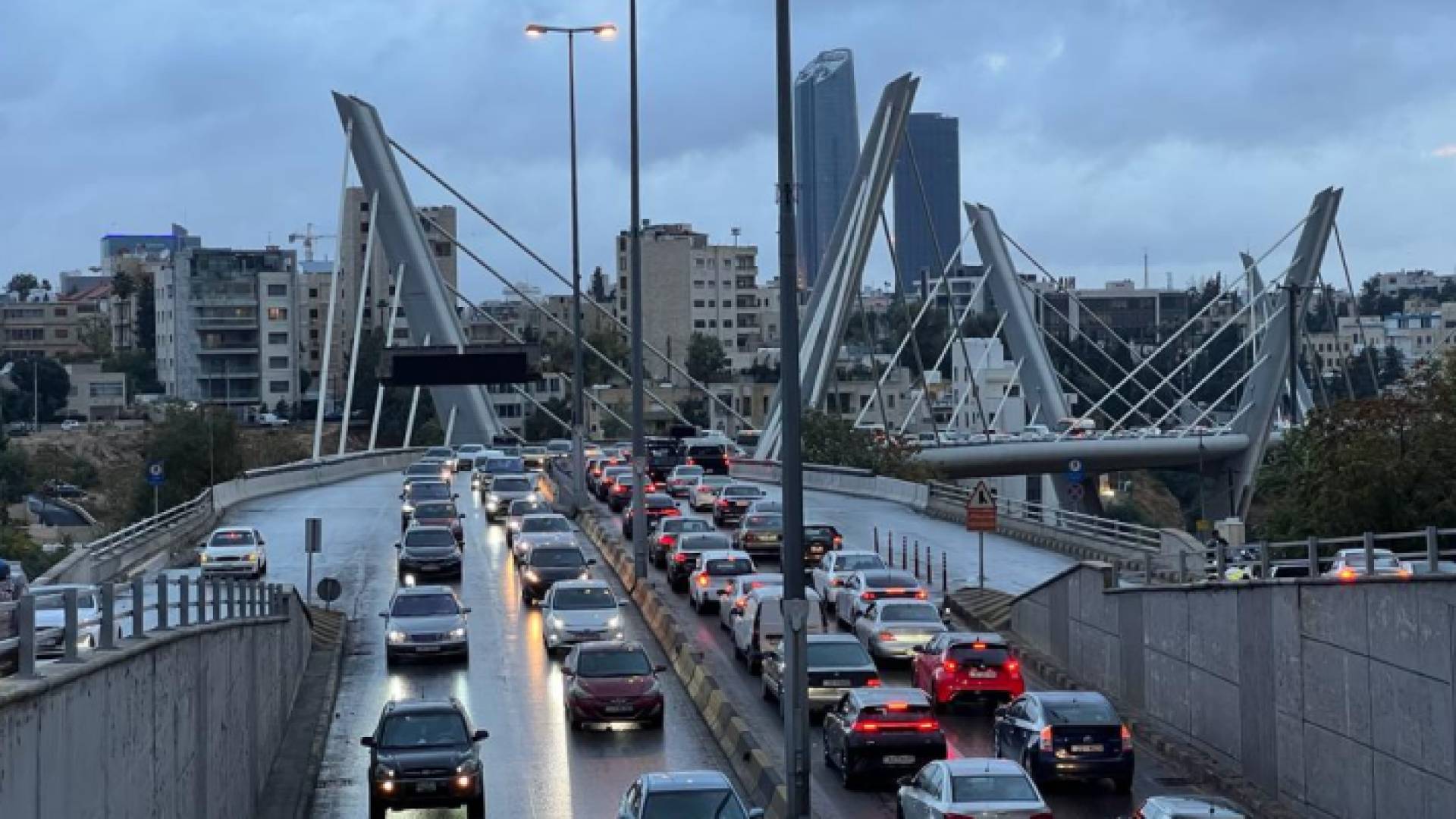 جسر عبدون في العاصمة عمان