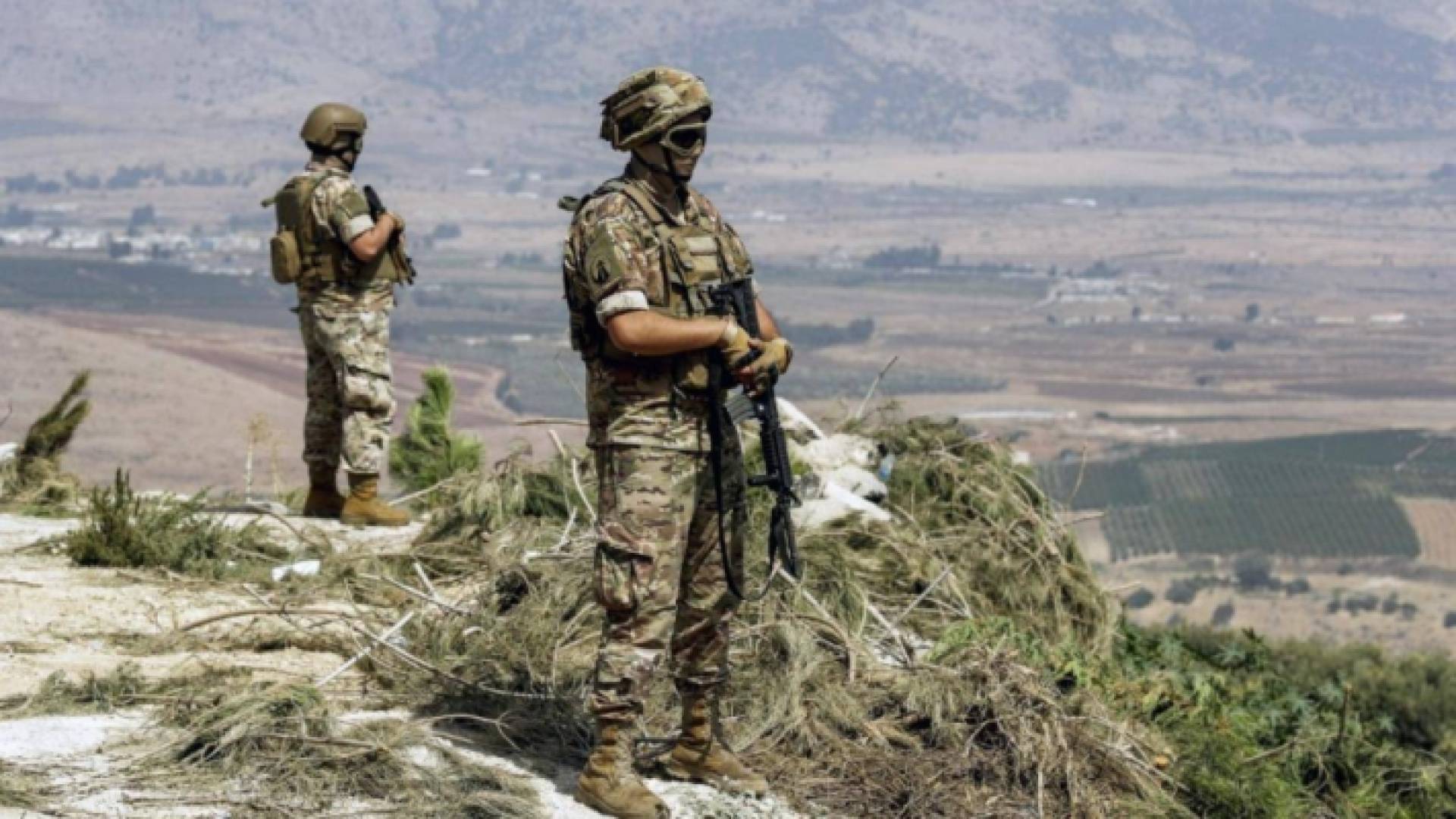 جنود من الجيش اللبناني