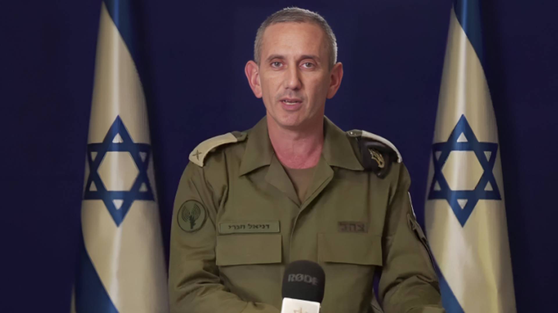 المتحدث باسم جيش الاحتلال الإسرائيلي دانيال هاغاري