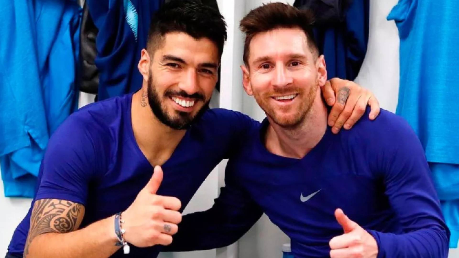 من غرف ملابس برشلونة