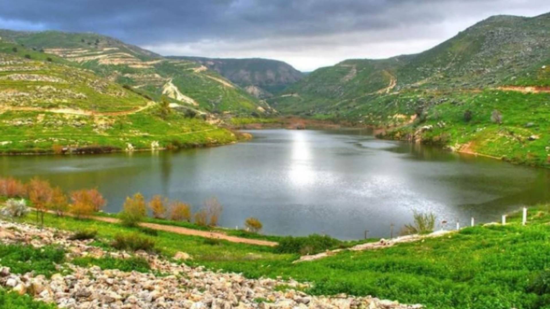 أحد السدود في الأردن