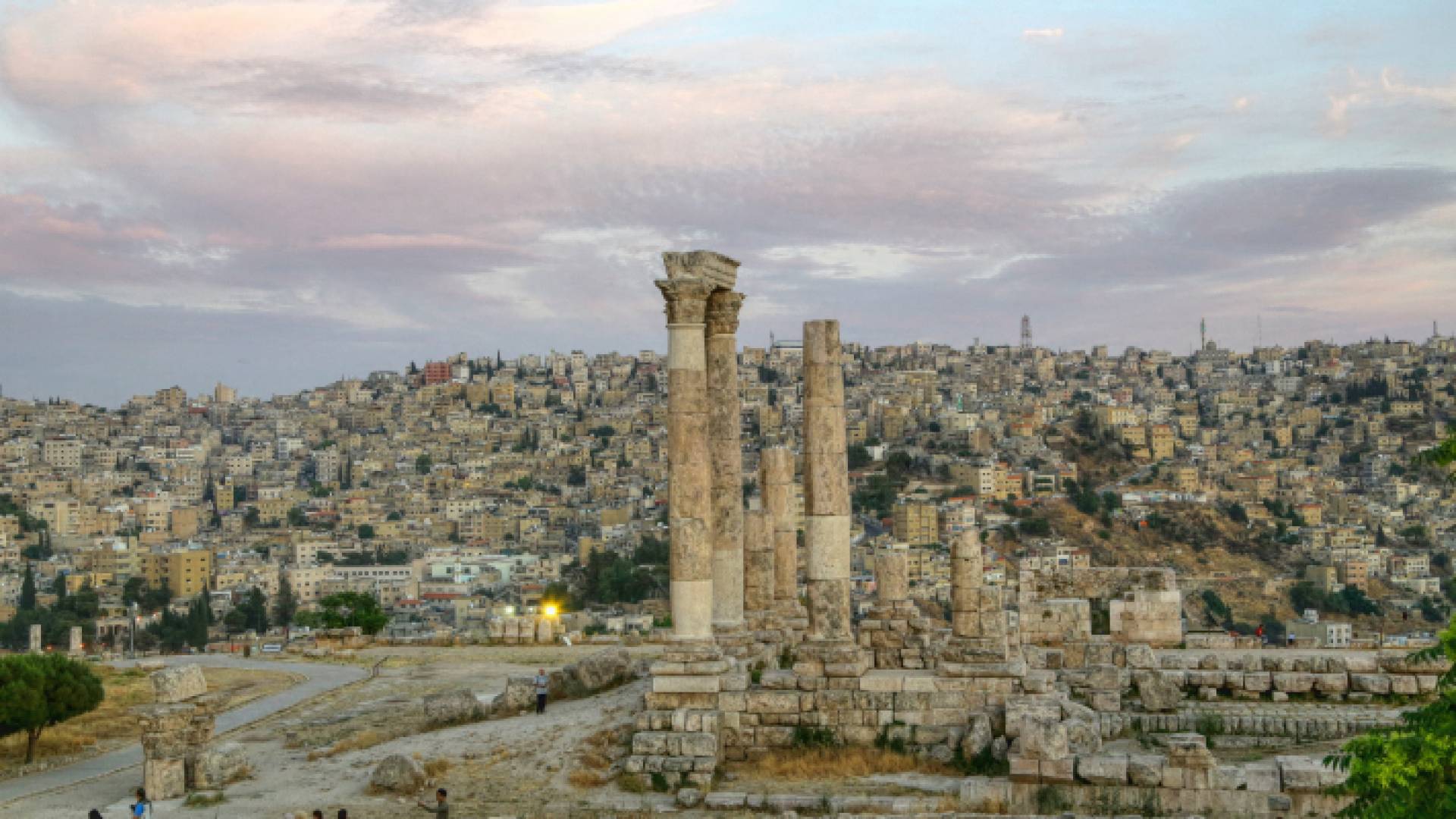 منظر عام للعاصمة عمان