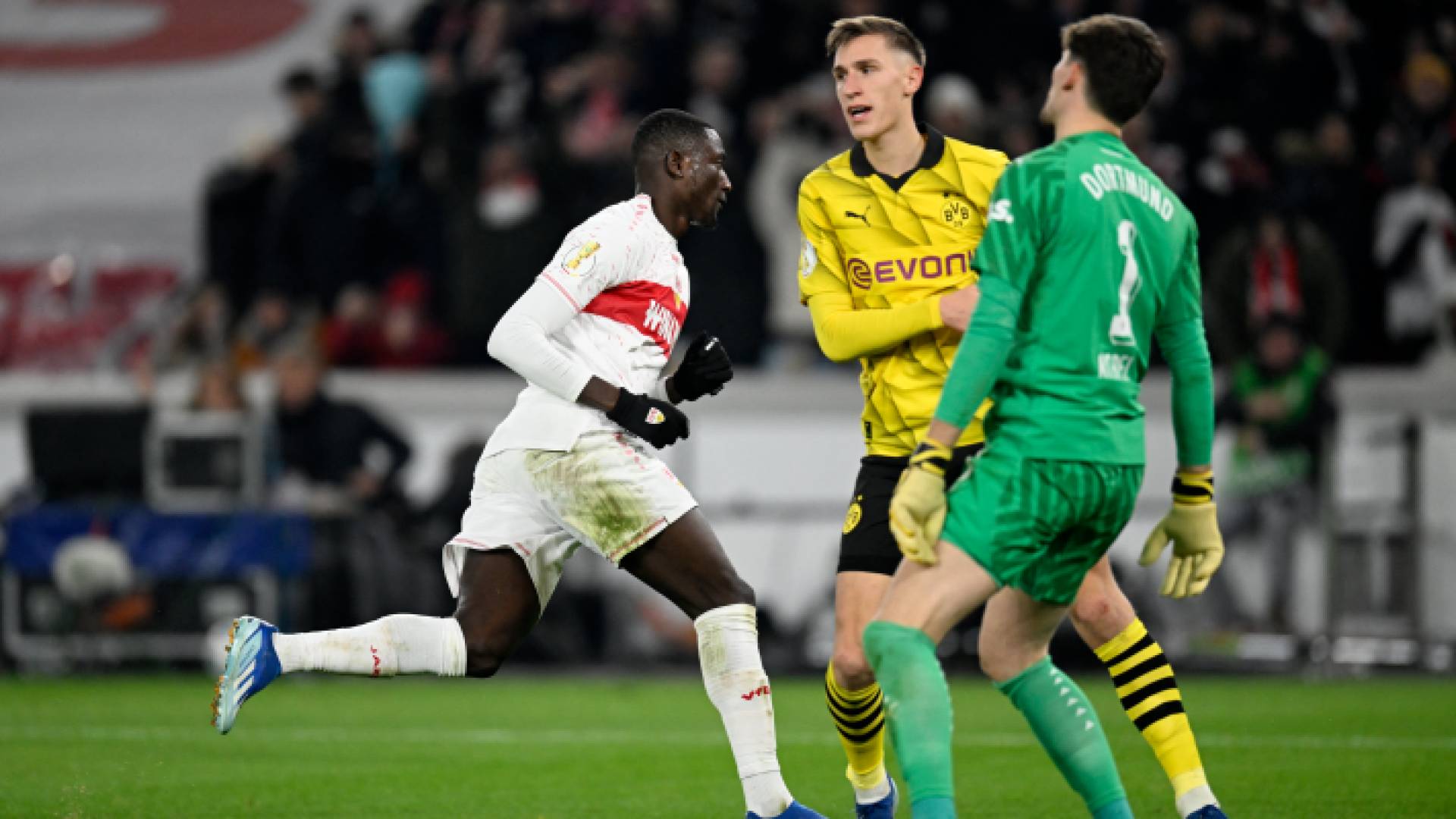 من المباراة