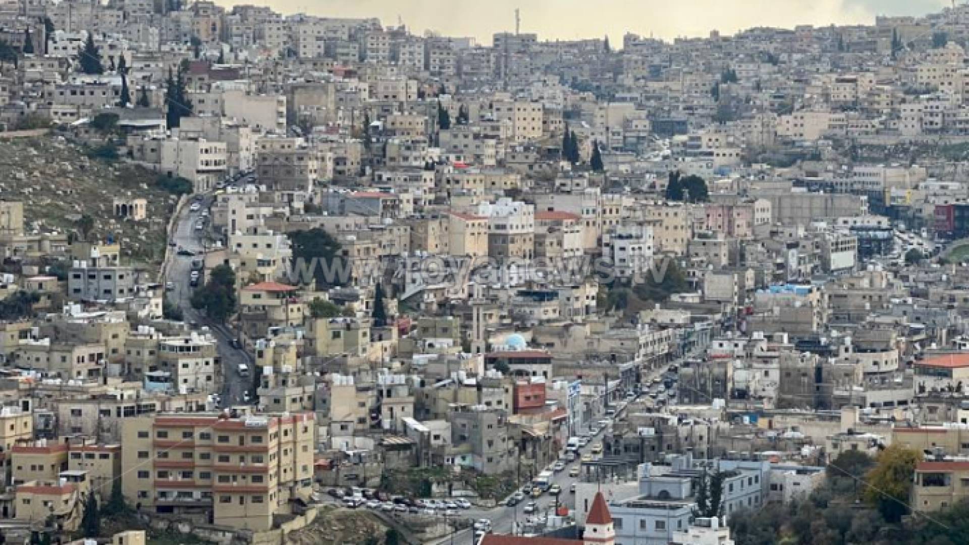 منظر عام للعاصمة عمان