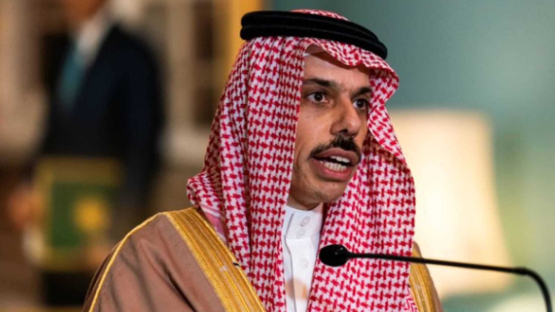 وزير الخارجية السعودي الأمير فيصل بن فرحان