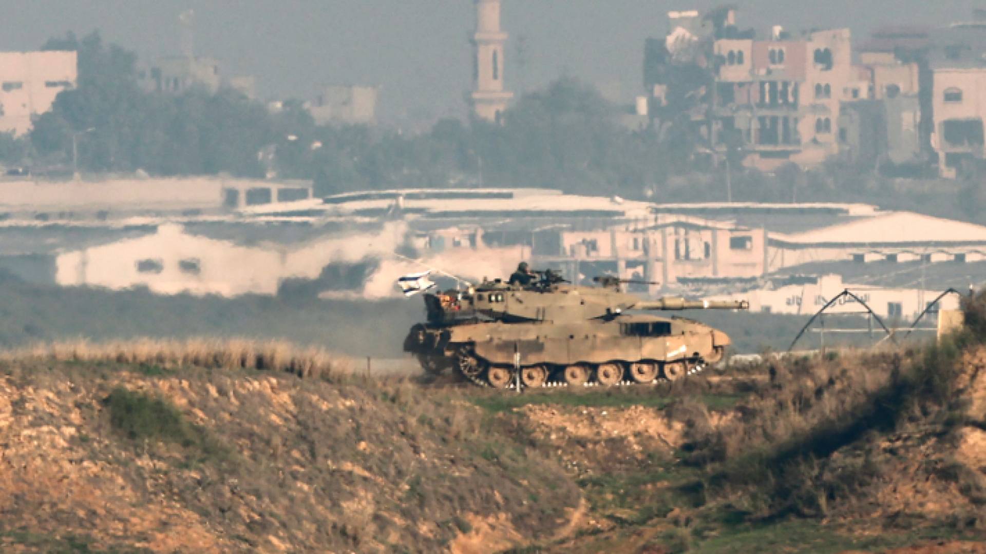 دبابة تابعة للاحتلال الإسرائيلي