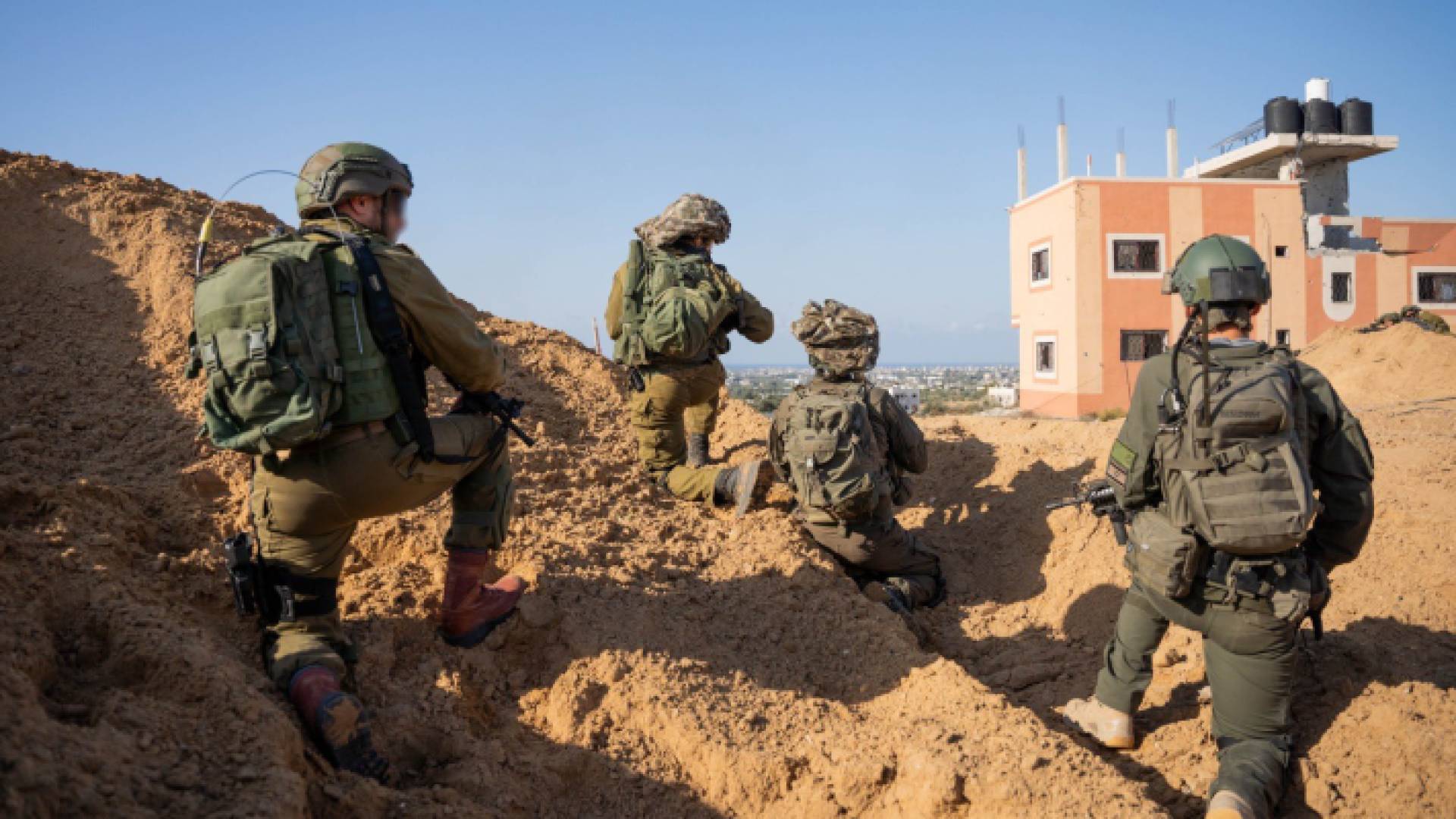 قوات من جيش الاحتلال الإسرائيلي في قطاع غزة