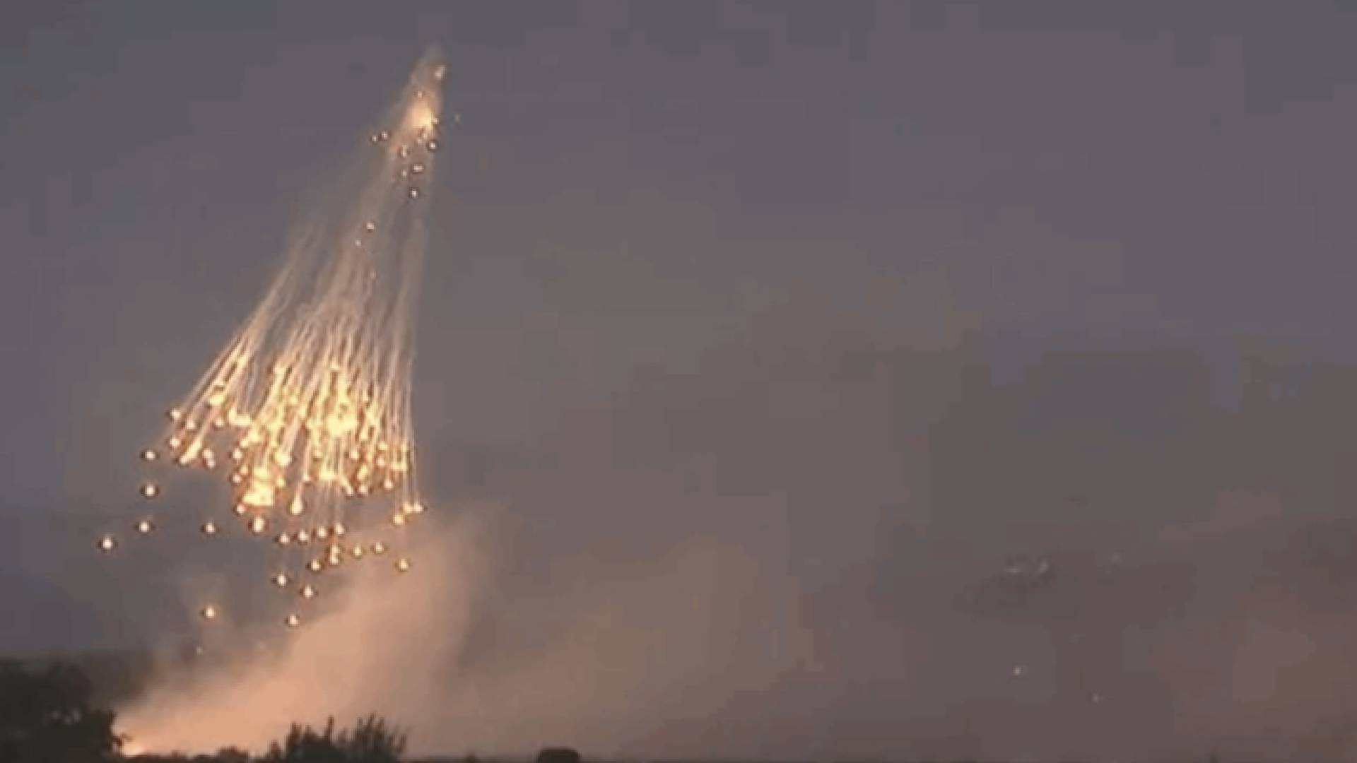 قنابل فسفورية