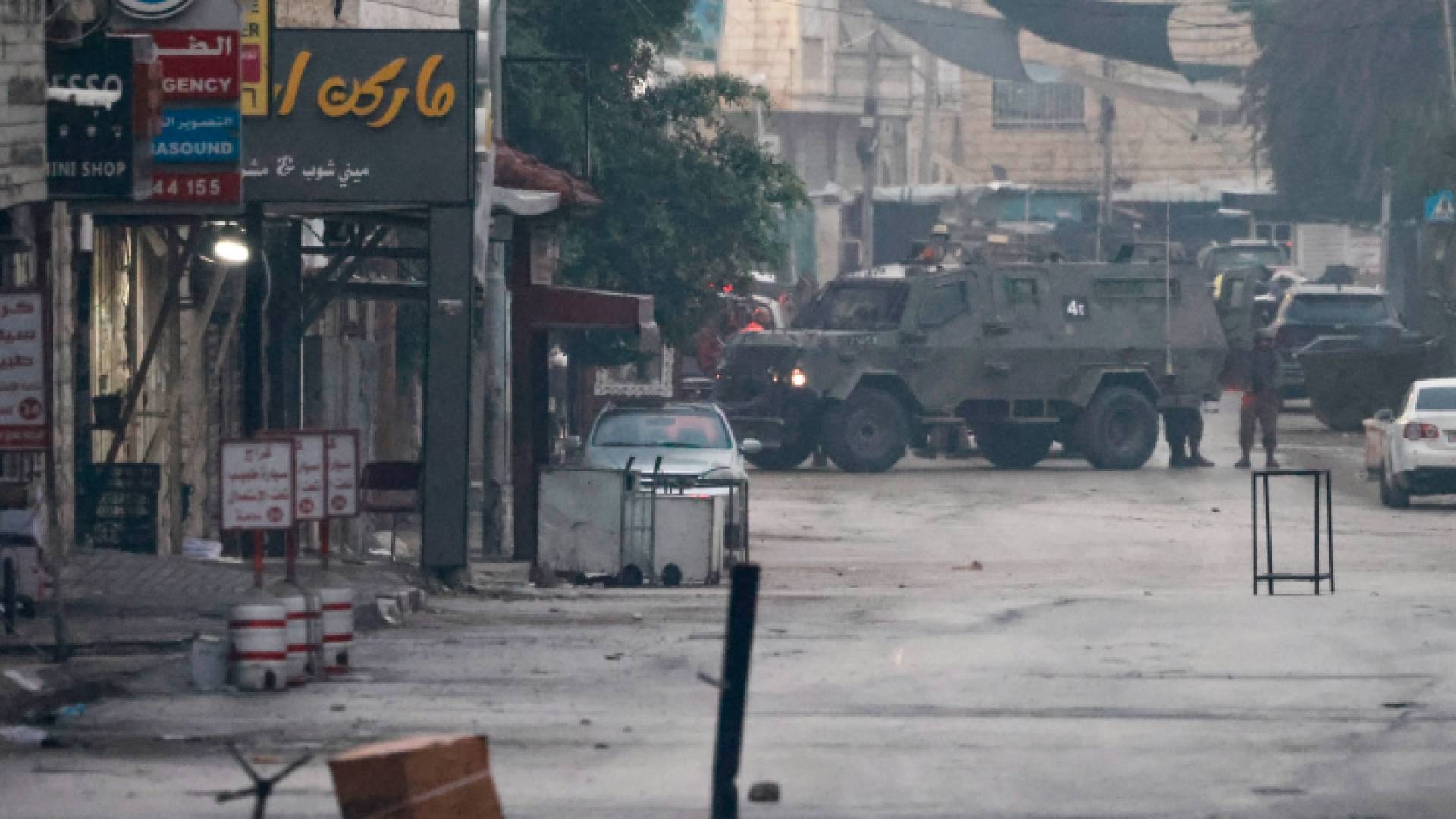 دوريات عسكرية للاحتلال الإسرائيلي في مدينة جنين - أرشيفية