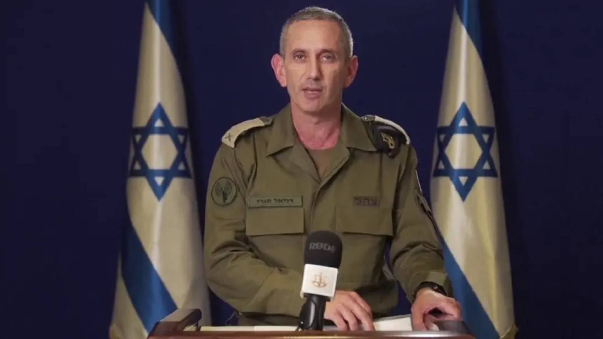 دانيال هاغاري المتحدث باسم جيش الاحتلال