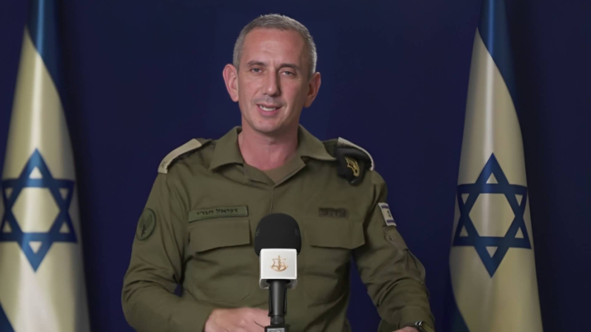 المتحدث باسم جيش الاحتلال دانيال هاغاري