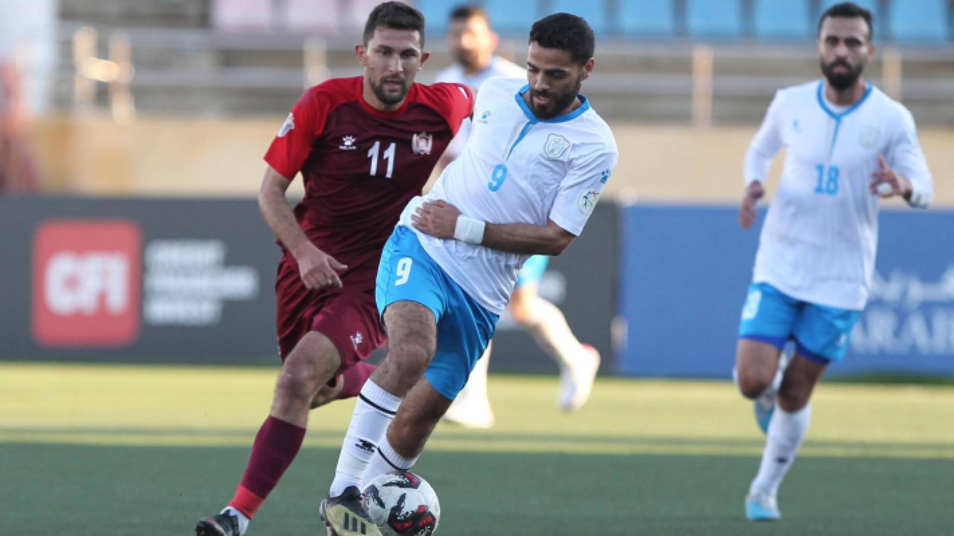 من مباراة شباب العقبة ومعان