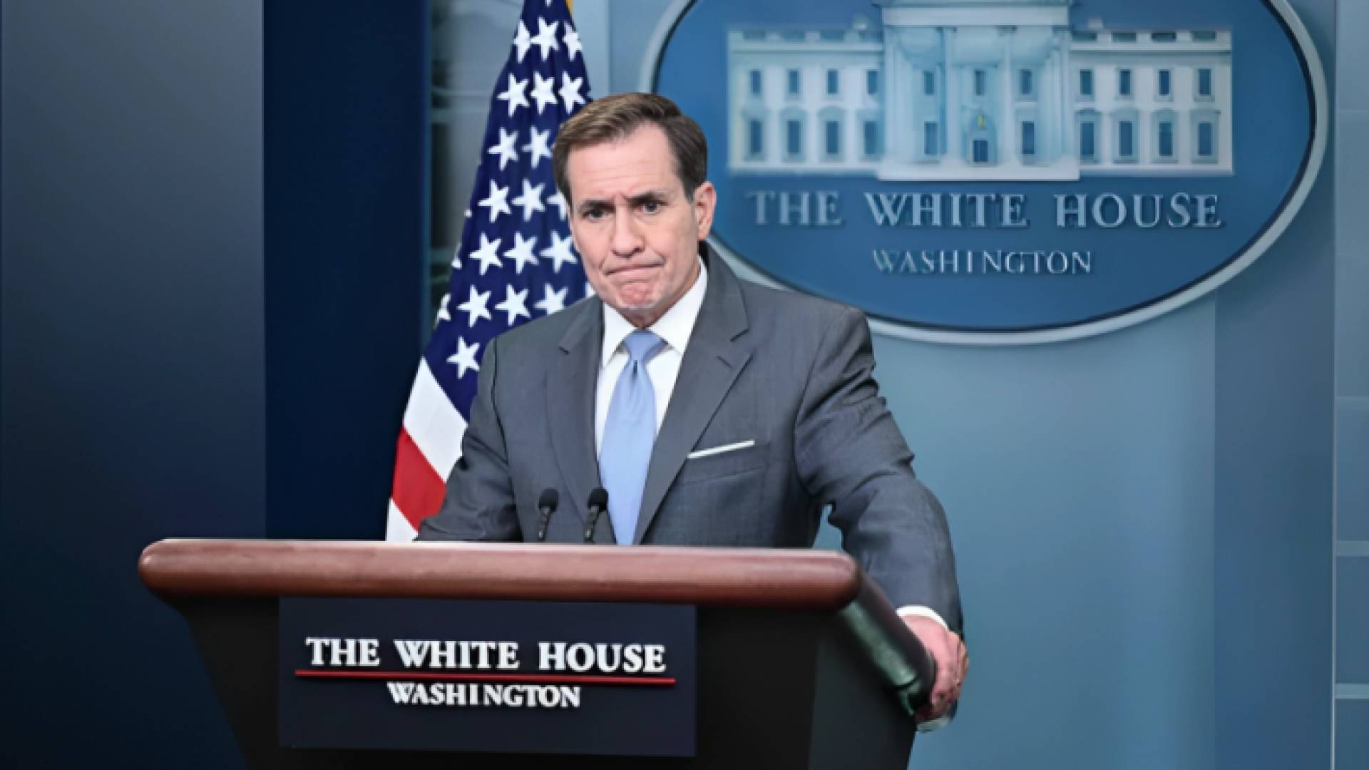 جون كيربي منسق الاتصالات الاستراتيجية بمجلس الأمن القومي الأمريكي