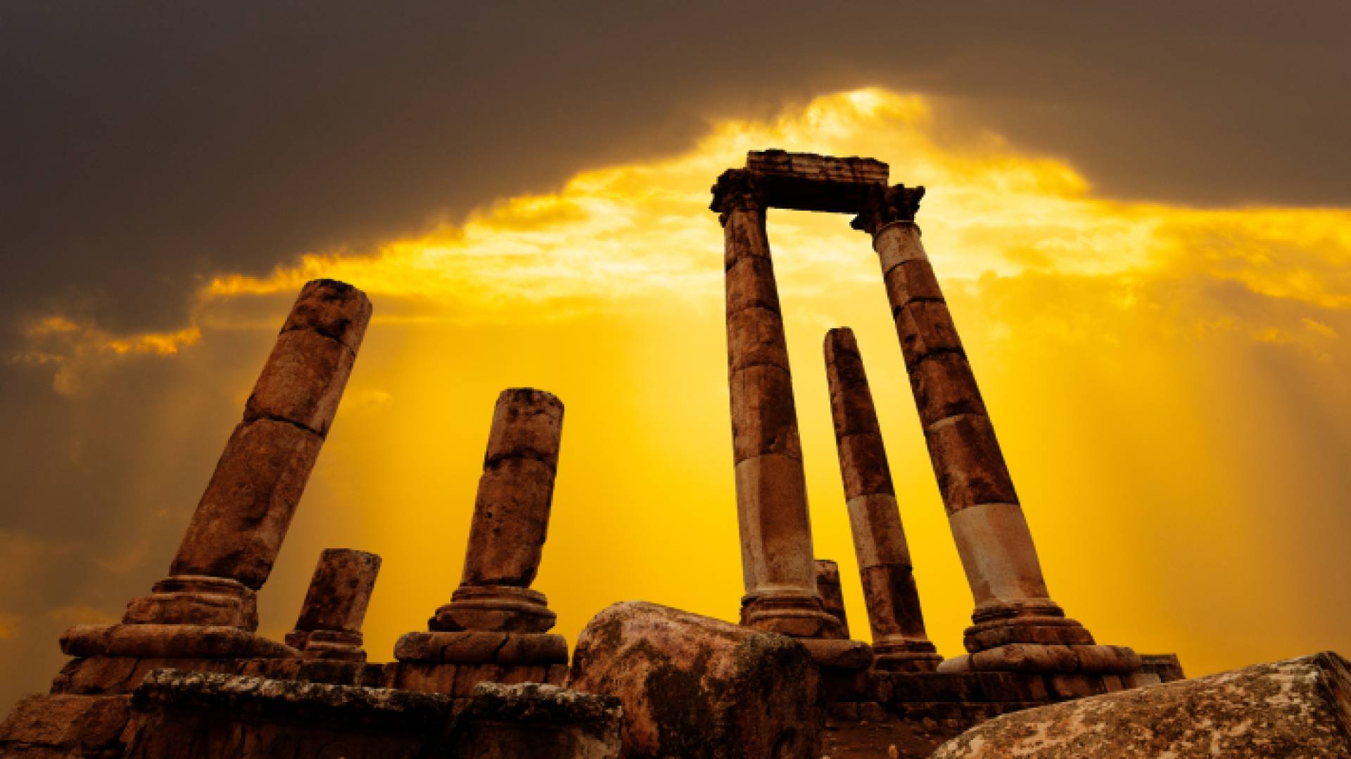 جبل القلعة في العاصمة عمان