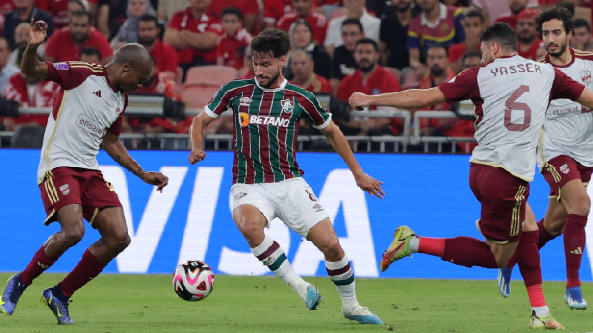 من المباراة