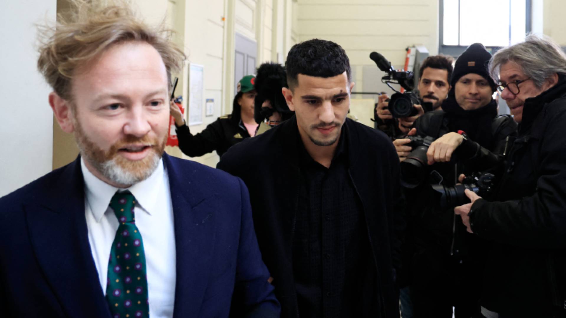 اللاعب الجزائري يوسف عطال في محكمة نيس