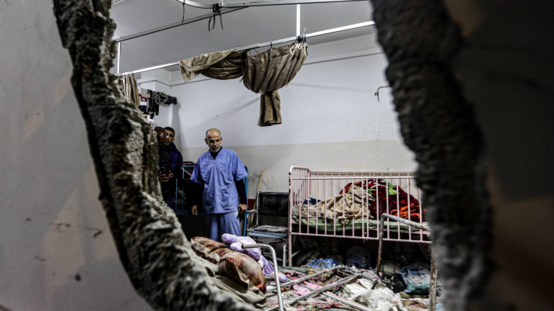 وضع المستشفيات في غزة جراء عدوان الاحتلال - أرشيفية