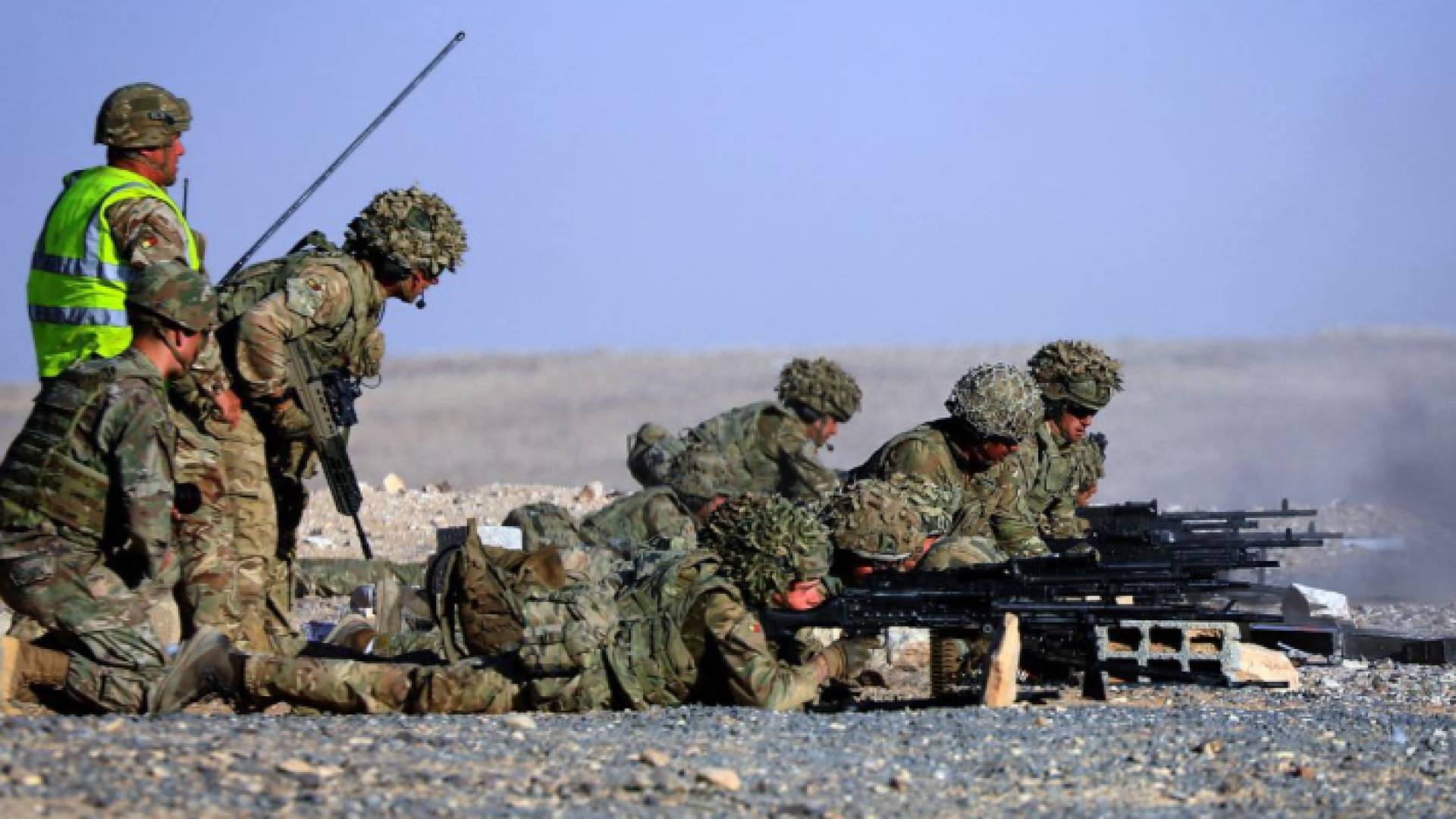 عناصر من القوات المسلحة الأردنية