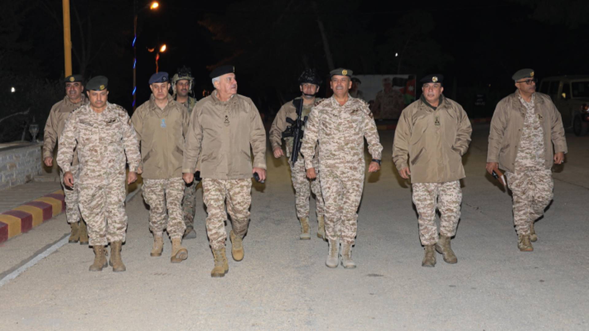 رئيس هيئة الأركان المشتركة اللواء الركن يوسف أحمد الحنيطي