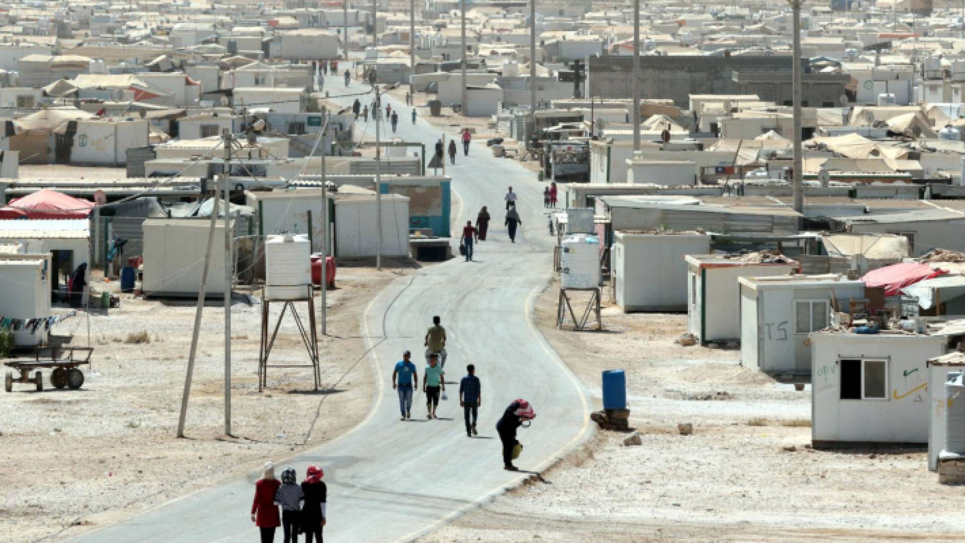 اتفاقية لتنفيذ مشروع تأمين الكرفانات داخل مخيم الزعتري