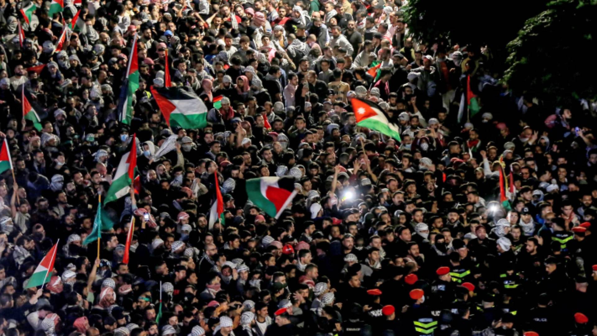 مسيرة داعمة لغزة في عمان - أرشيفية