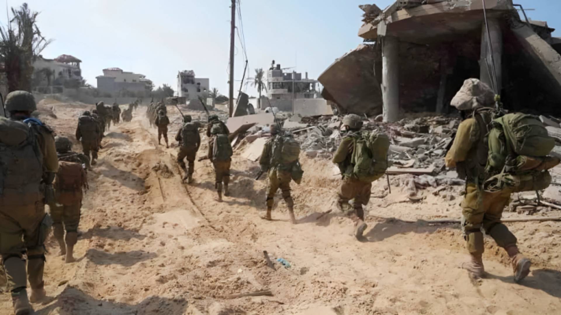 عناصر من قوات الاحتلال في غزة