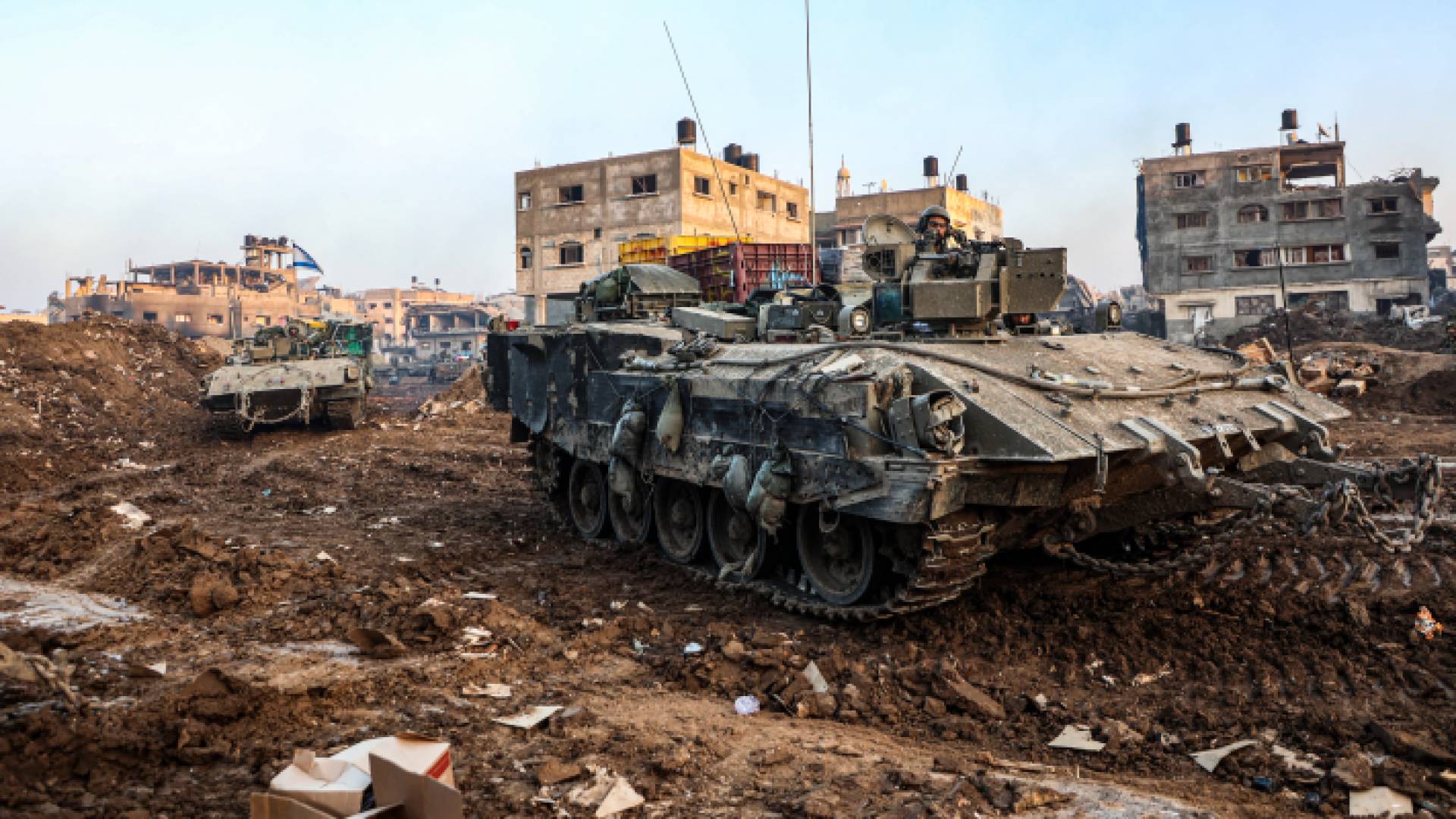 دبابات الاحتلال في قطاع غزة