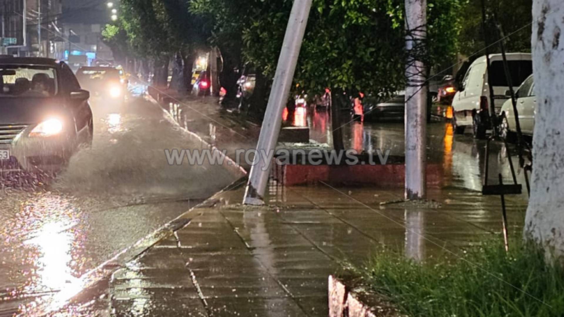 أمطار غزيرة في إربد