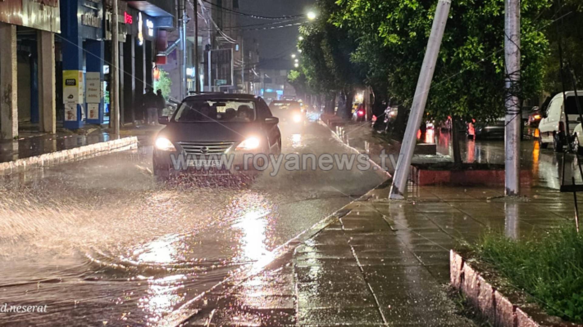 أمطار غزيرة في محافظات الشمال