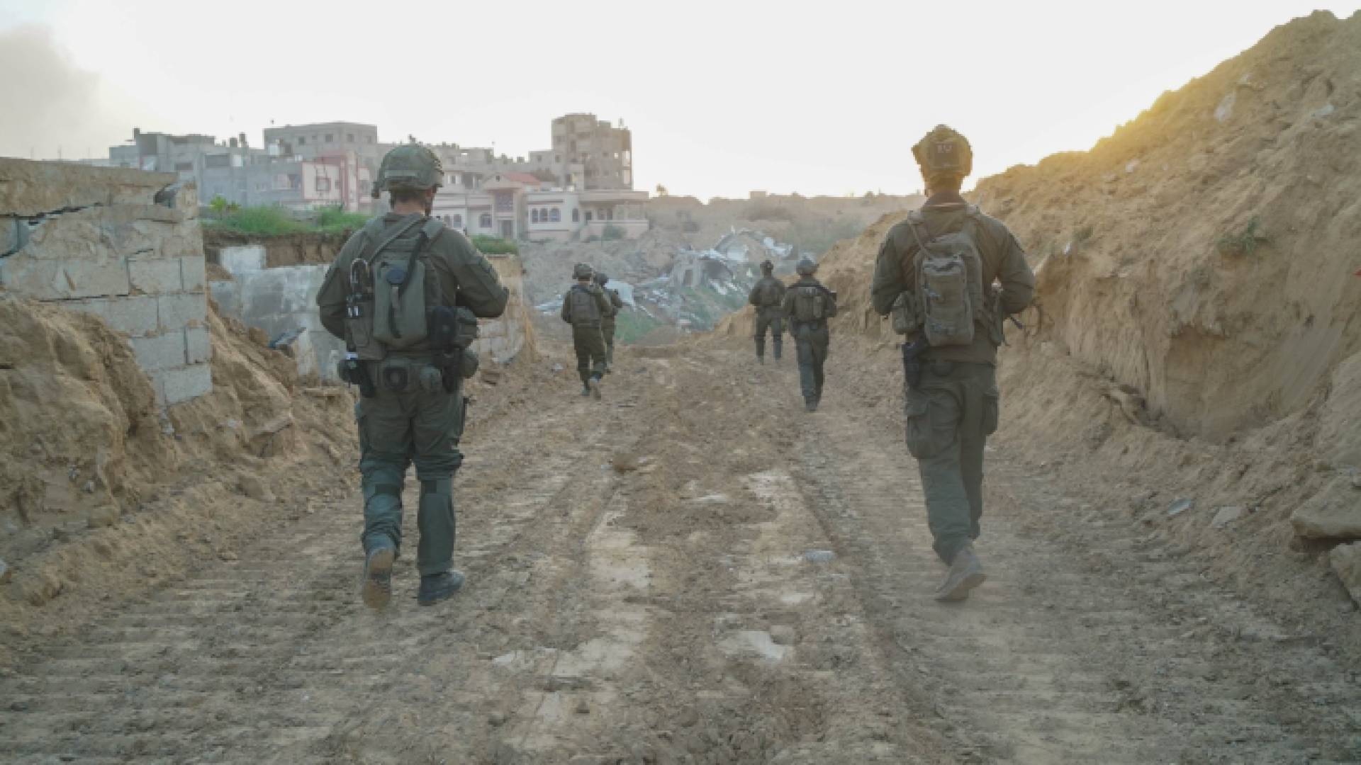 قوات من جيش الاحتلال الإسرائيلي في قطاع غزة