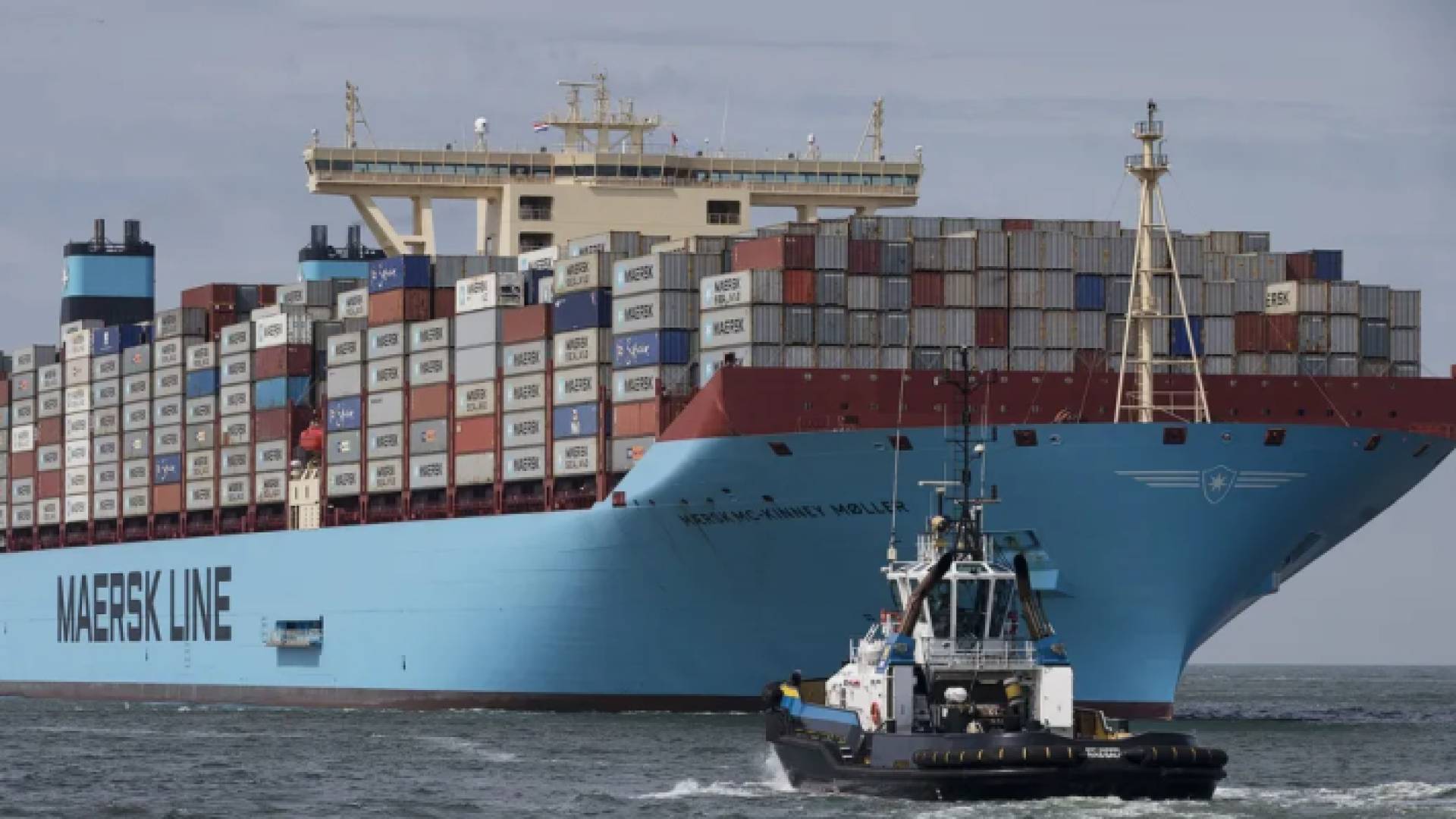 سفينة شحن تابعة لشركة ميرسك